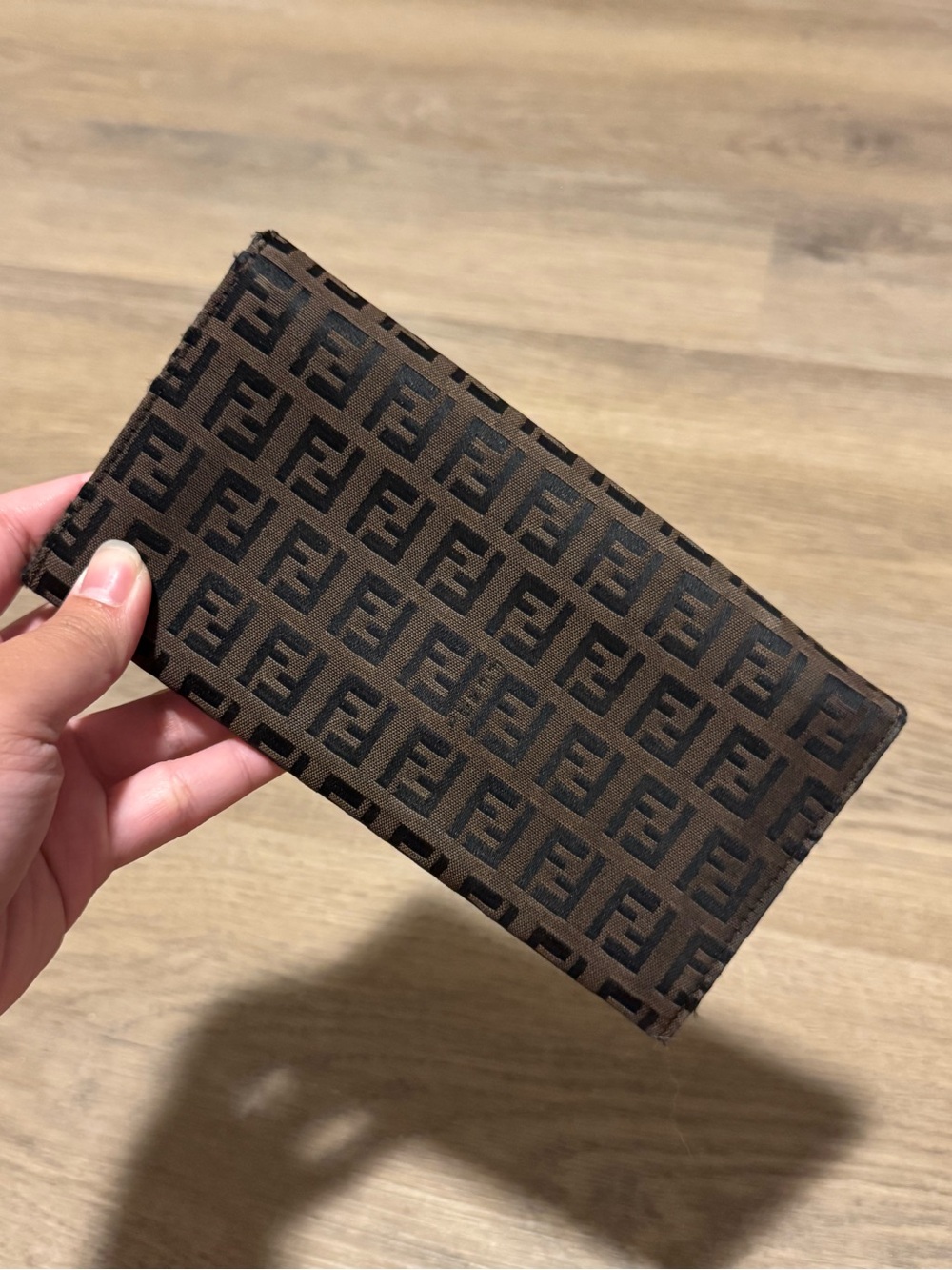 Fendi Vintage Zucca FF Monogram Brown Long Continental Wallet - Picture 4 of 9